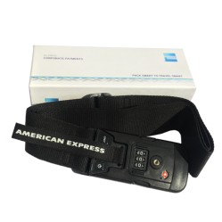 三合一免超重行李束带秤(TSA lock)-American Express