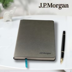 PU 硬皮记事本 -JP Morgan