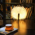USB Rechargeable Wooden Led Book Lamp 880mah